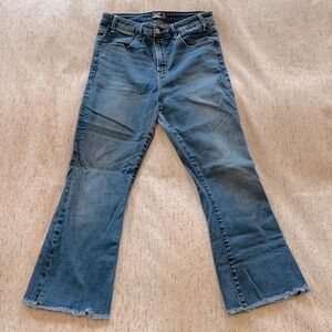 A&F High Rise Ankle Flare